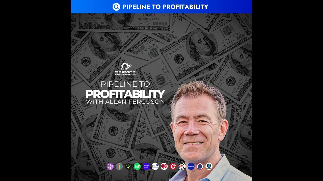 Allan Ferguson pictured on the Pipeline To Profitability source episode cover